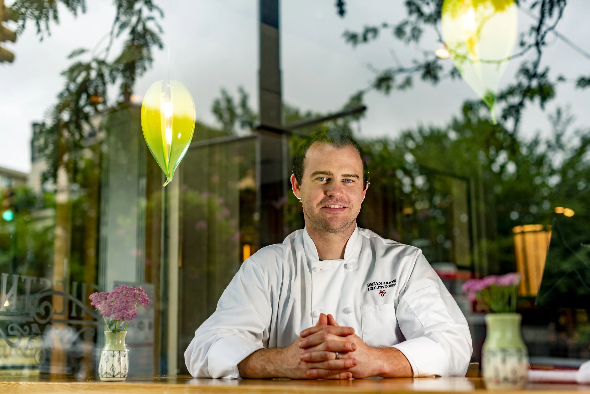 Executive Chef Brian Crow of Chestnut Restaurant in Asheville, North Carolina