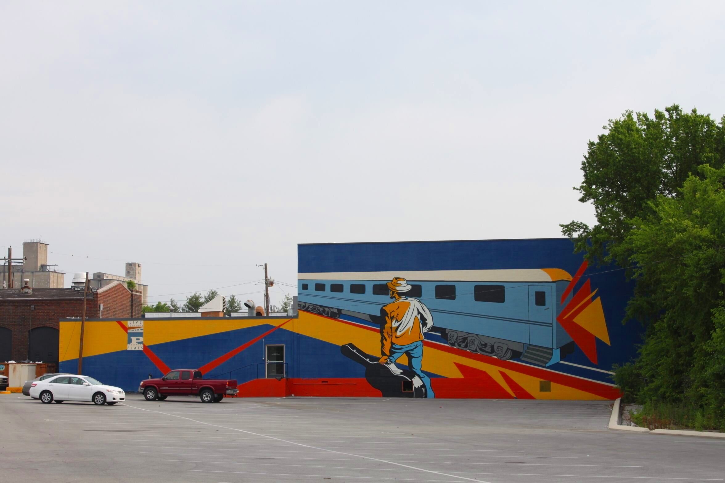   Street murals in Chattanooga, Tennessee  