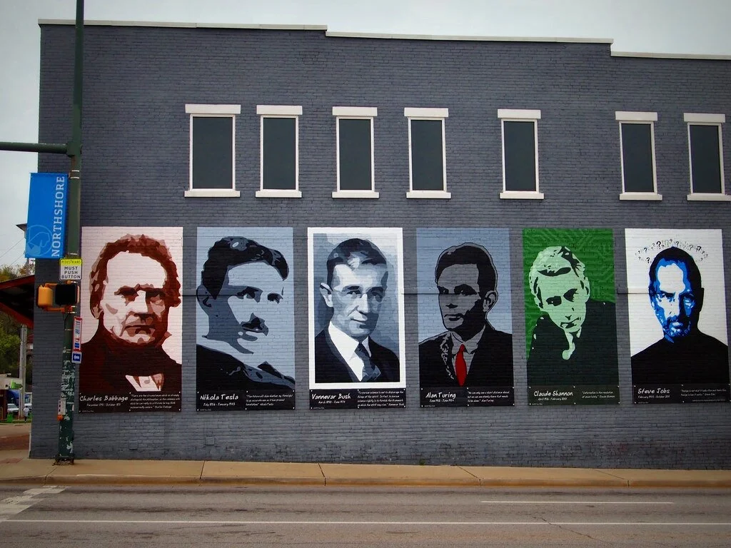   Street murals in Chattanooga, Tennessee  