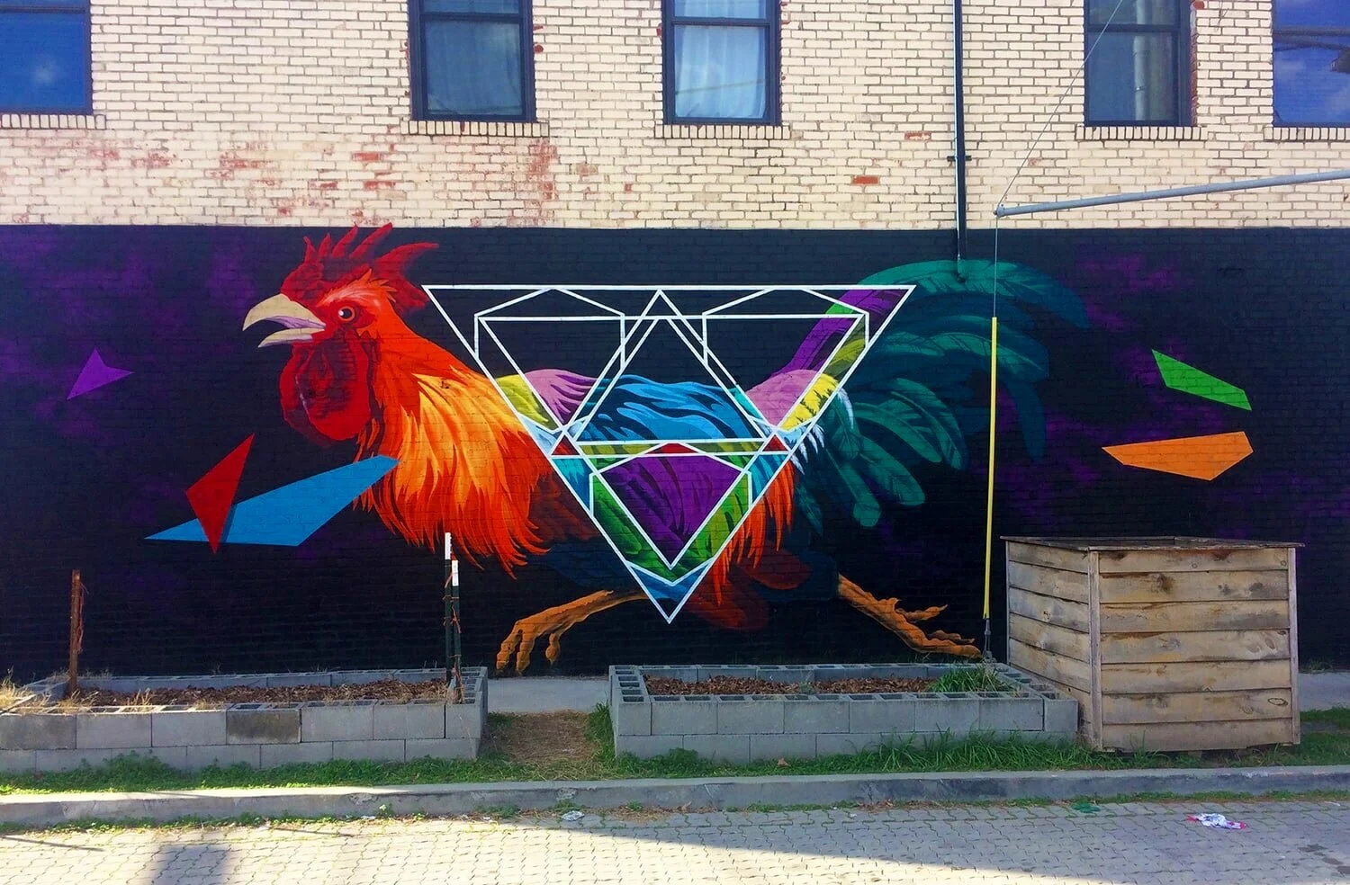   Street murals in Chattanooga, Tennessee  