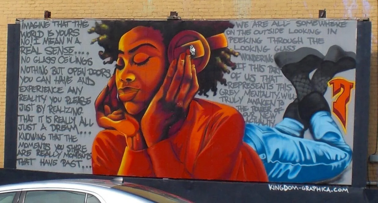   Street murals in Chattanooga, Tennessee  