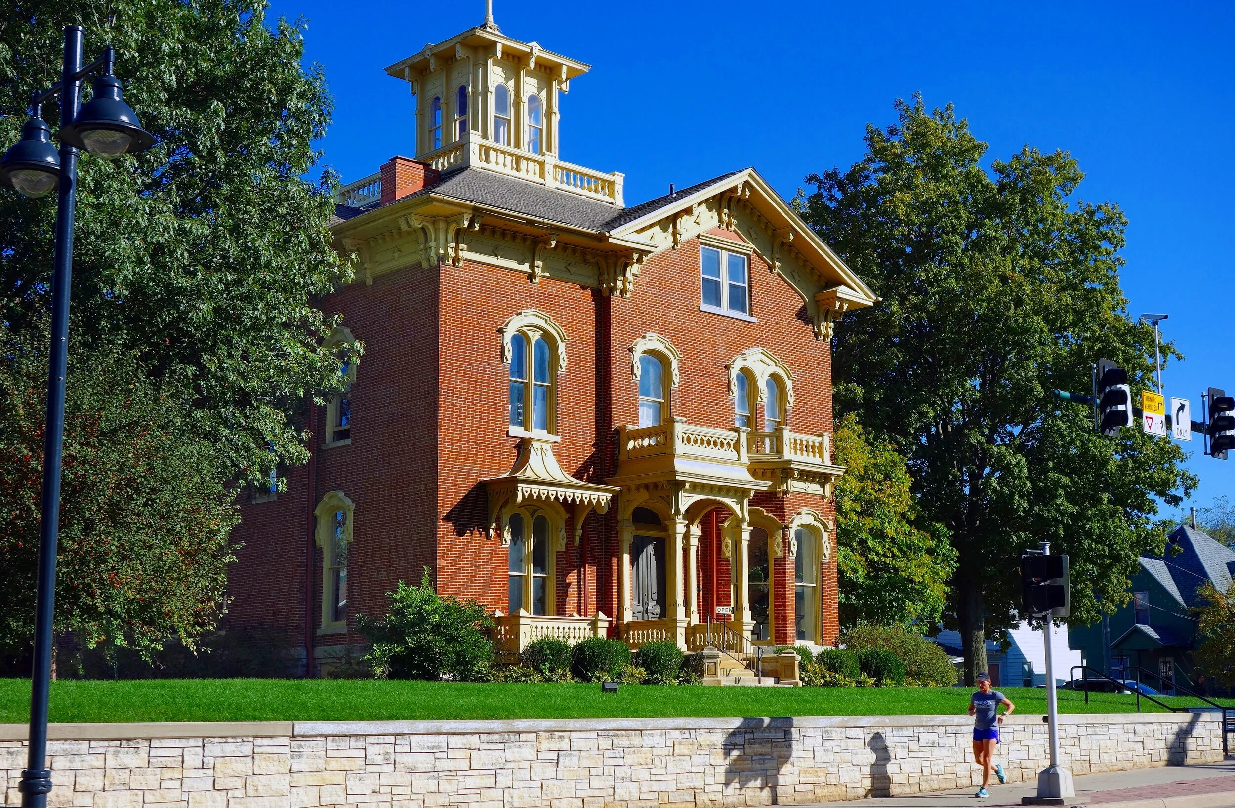 The Close Mansion in Iowa City, Iowa