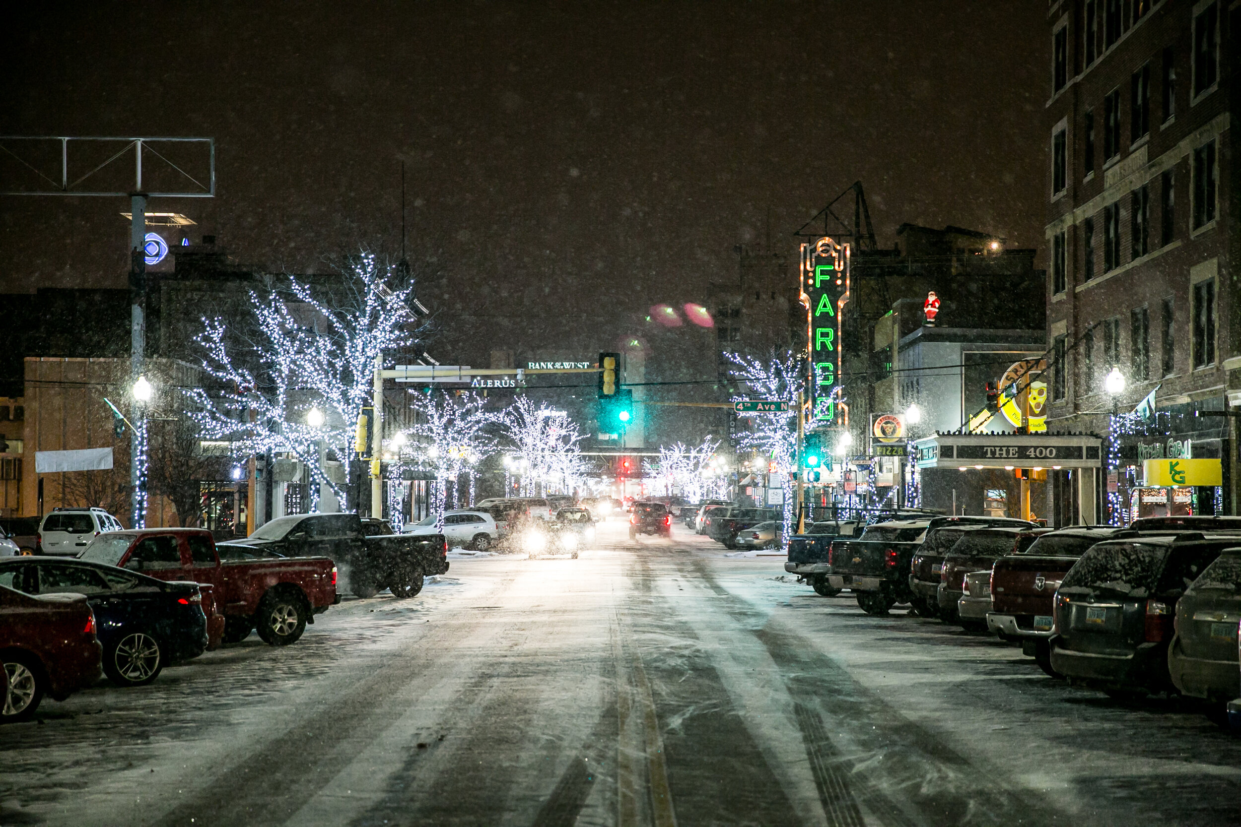 Fargo North Dakota — walkable downtown Broadway shops and restaurants