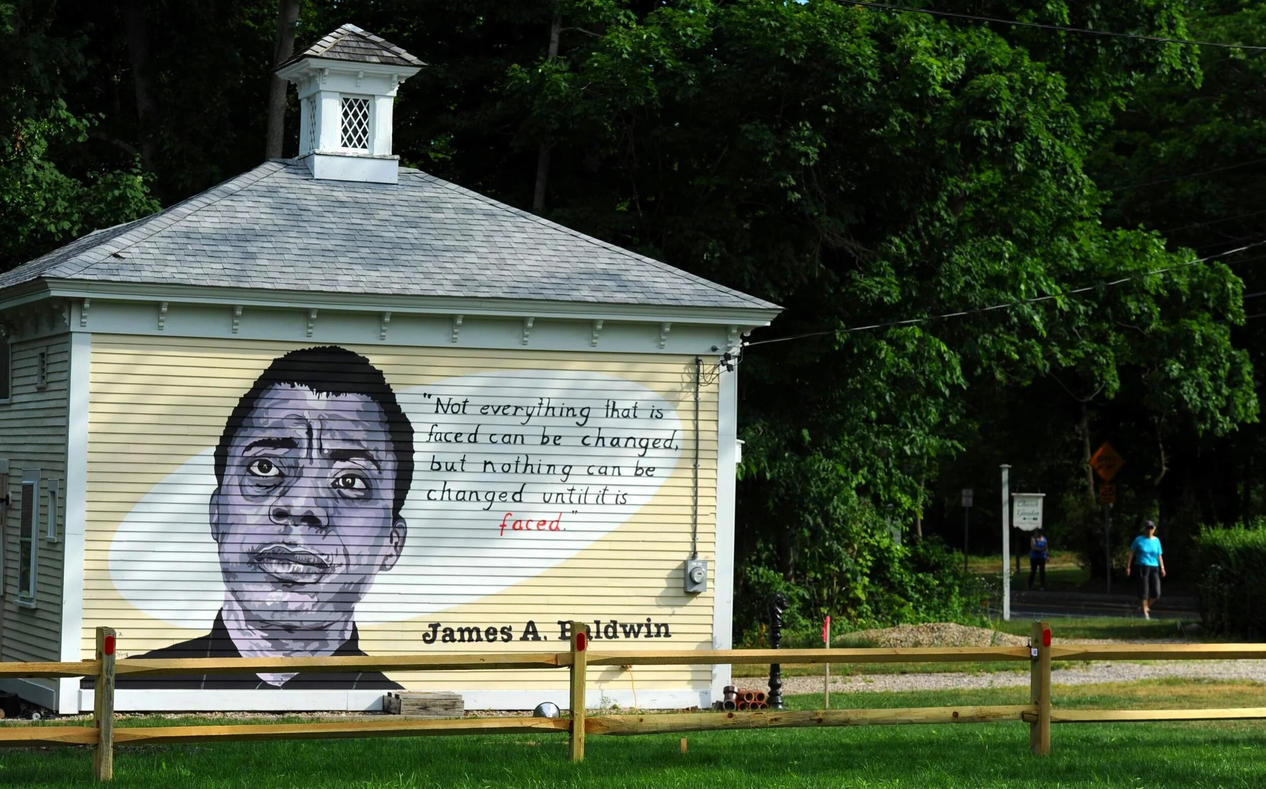 James A. Baldwin Mural