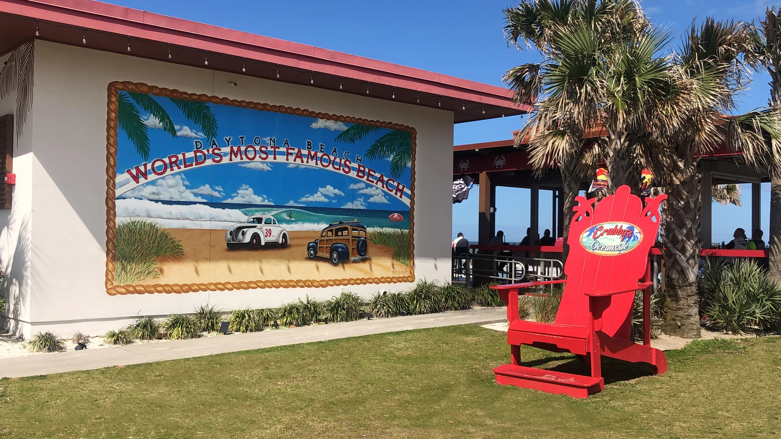 "World's Most Famous Beach" Mural