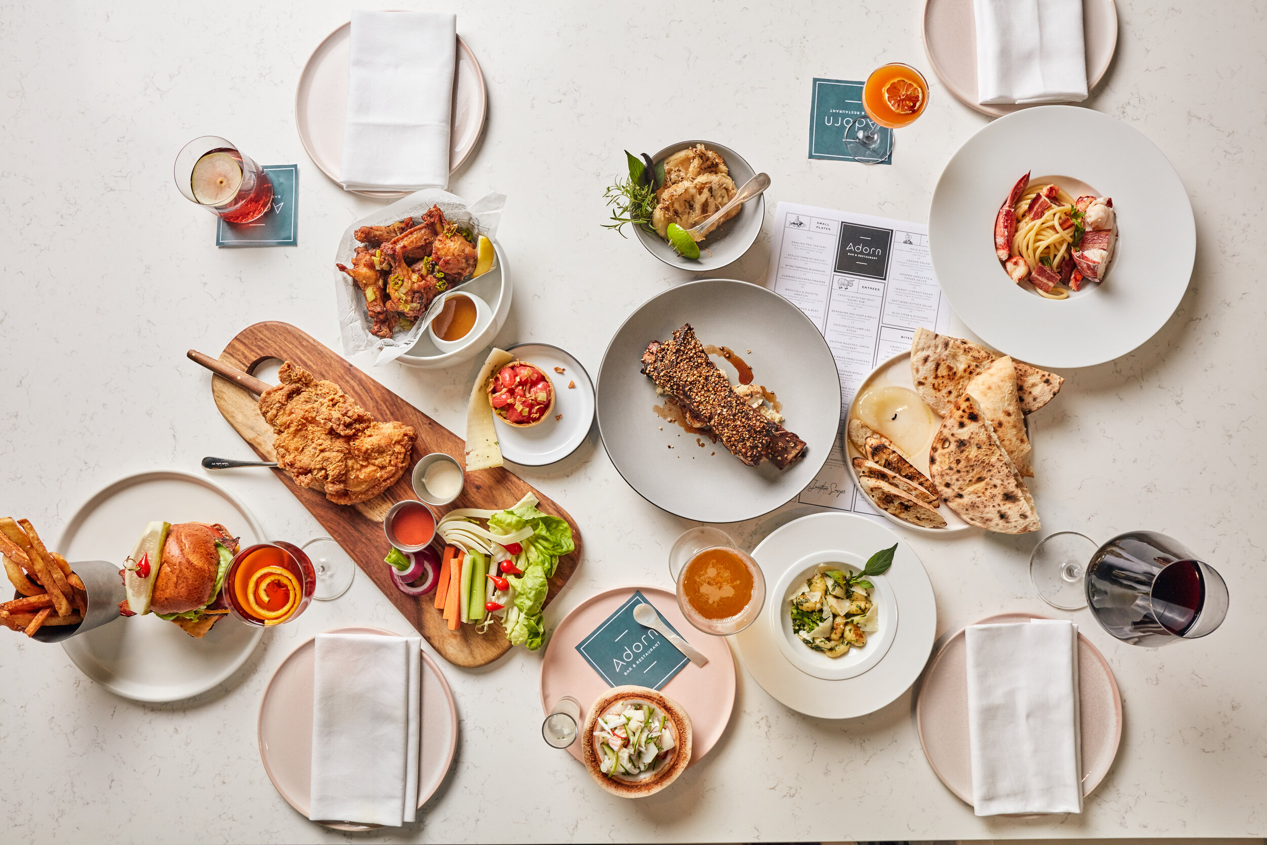 Adorn Bar &amp; Restaurant at the Four Seasons Hotel Chicago/Credit: Haas and Haas