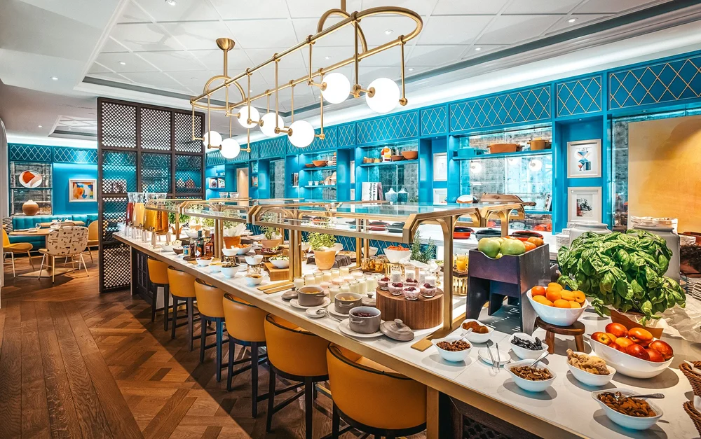 Hilton Imperial Dubrovnik — breakfast at Imperial Terrace