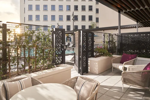 Loews Coral Gables — Grand Corner Suite pool terrace