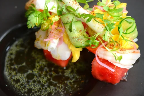 Americana Kitchen Coral Gables — watermelon salad