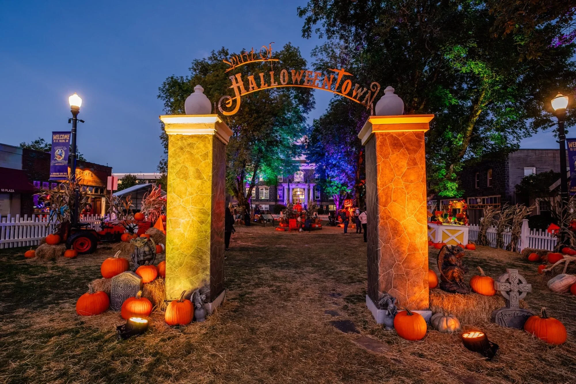 The Oregon River Town That Becomes 'Halloweentown' Every Fall