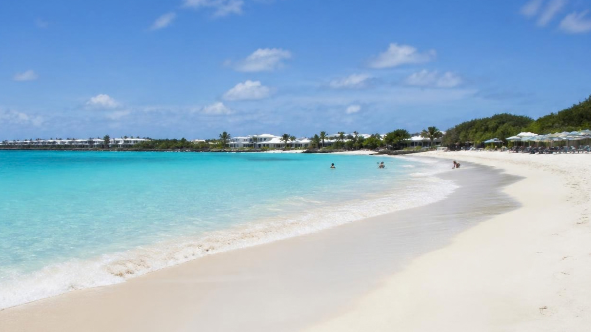 Anguilla — the powder-white sand and turquoise water of Shoal Bay East