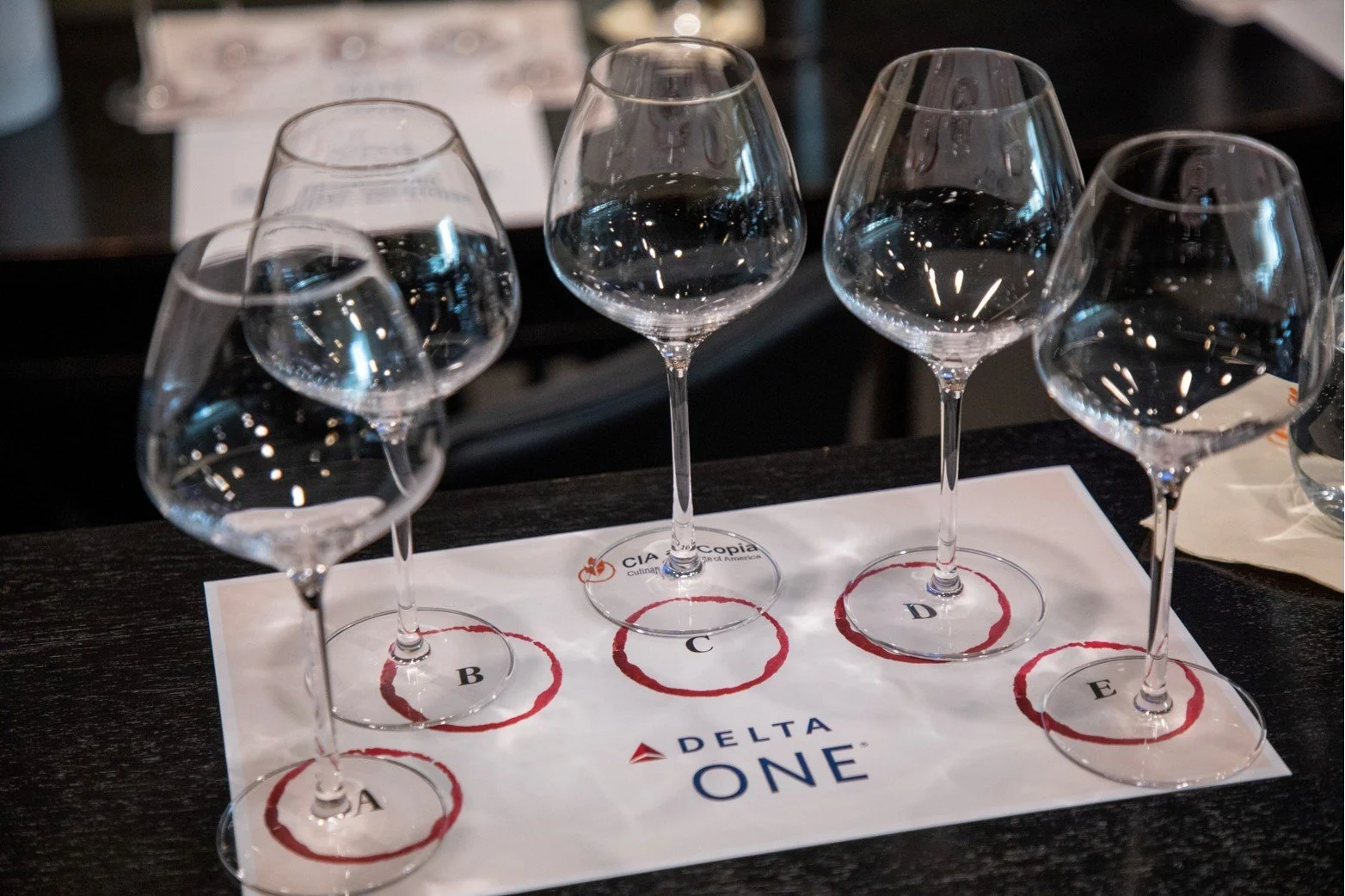 Delta One’s New Wine List
