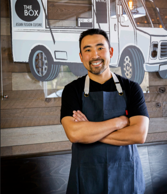 The Box & Burgers Eatery in Kirkland, Washington