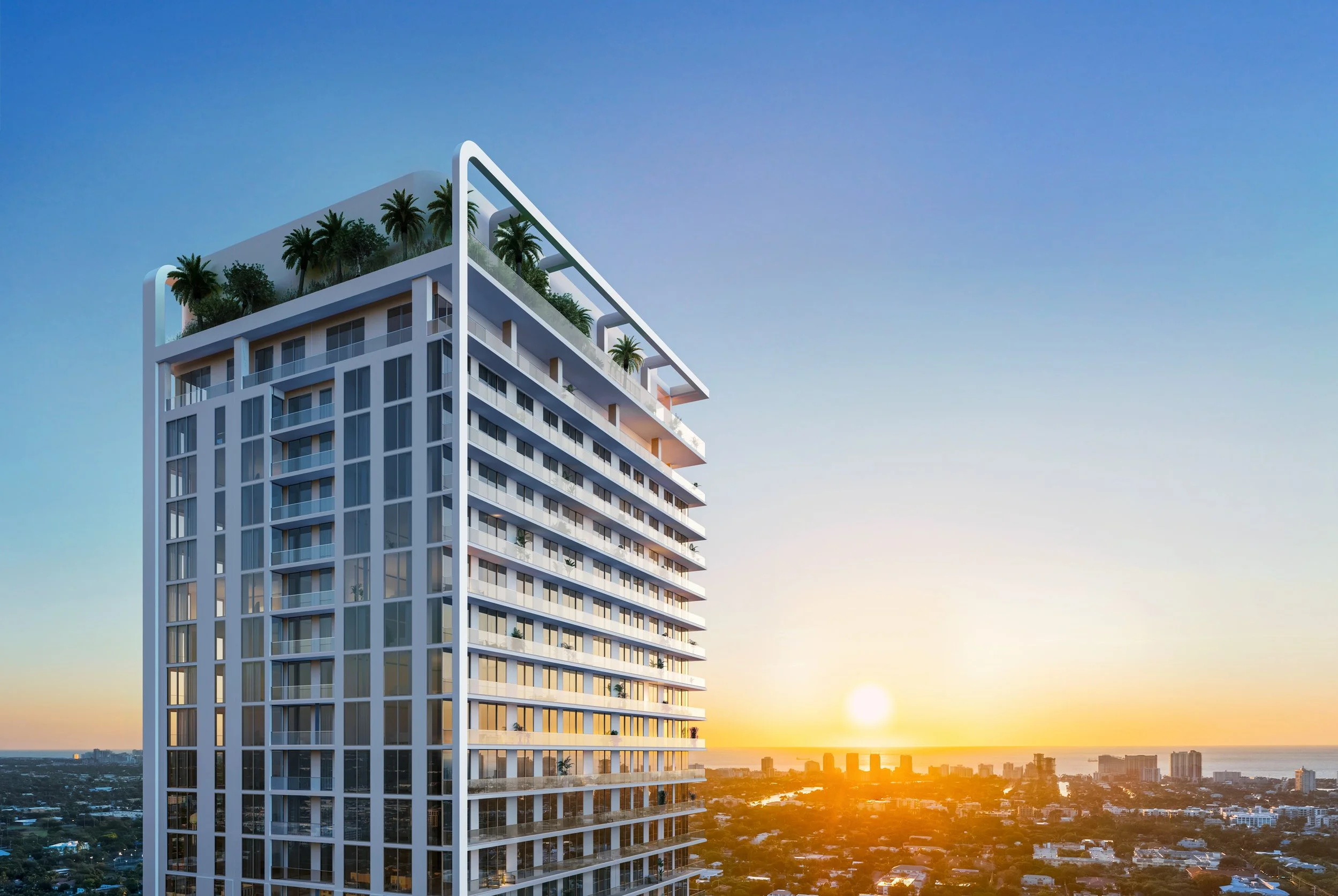 Viceroy Residences Fort Lauderdale — 45-story downtown tower rendering