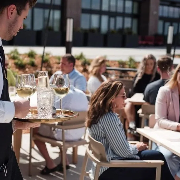 Ironwood Steakhouse Sioux Falls South Dakota outdoor patio downtown dining