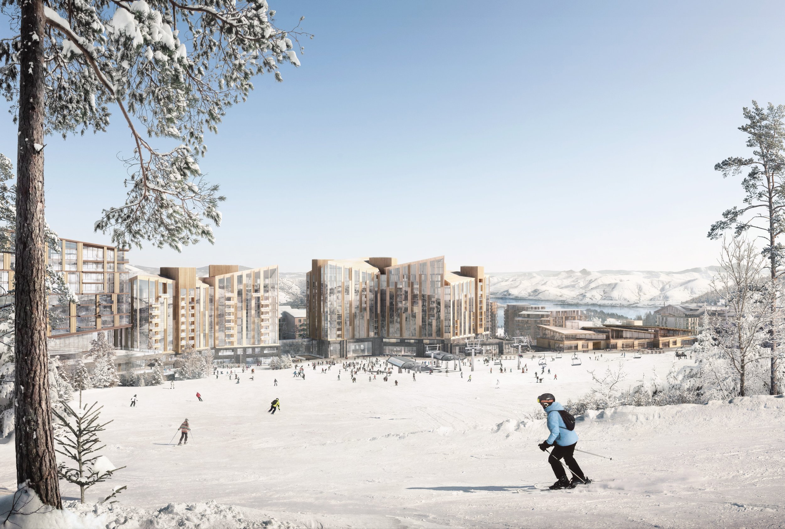 Four Seasons Resort and Private Residences Deer Valley rising in Deer Valley East Village, Utah