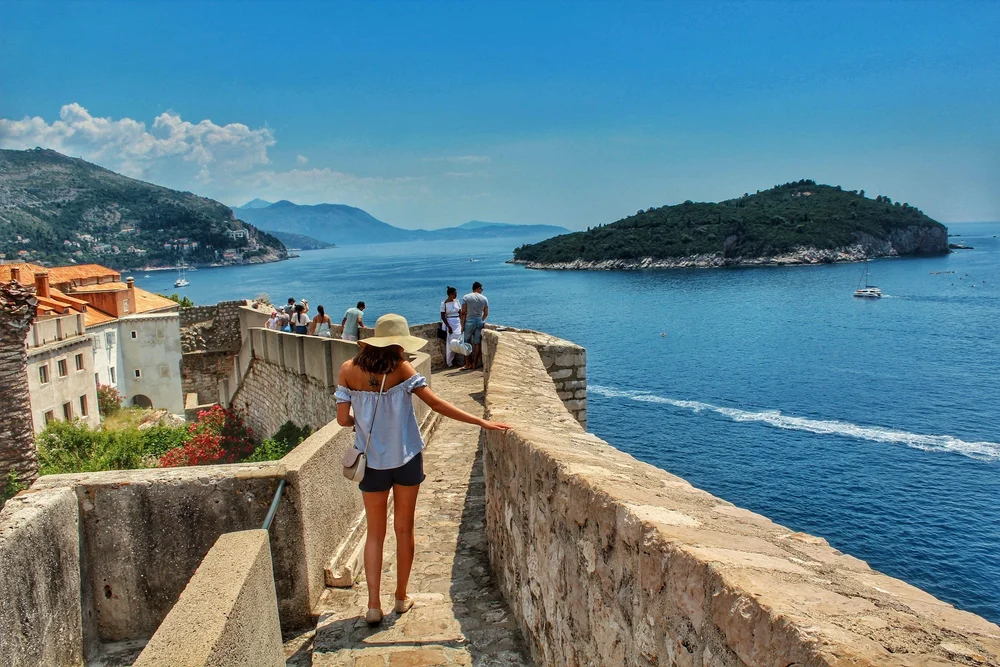 City walls of Dubrovnik, Croatia