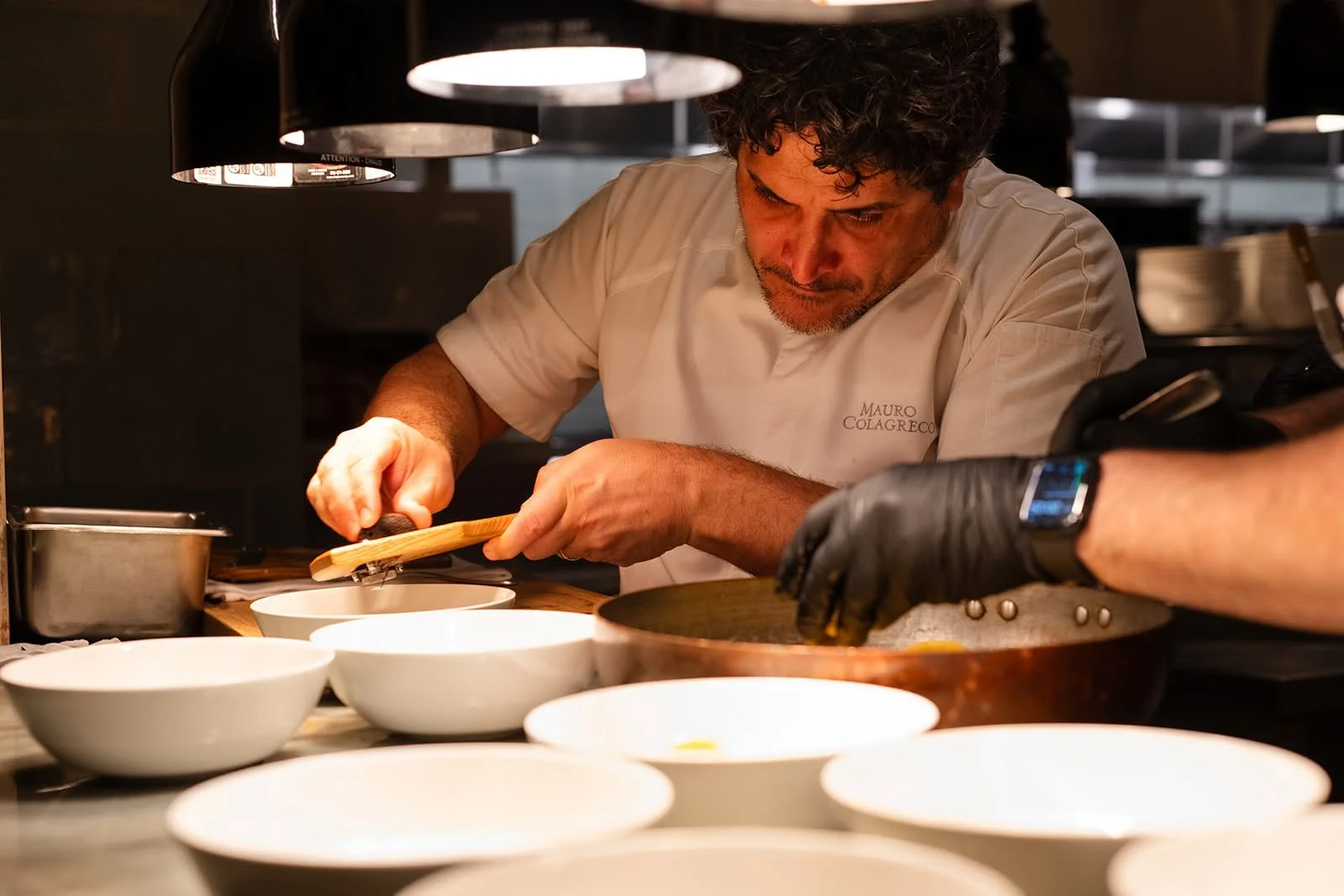 Chef Mauro Colagreco at Dinner at Florie’s during the Palm Beach Food & Wine Festival