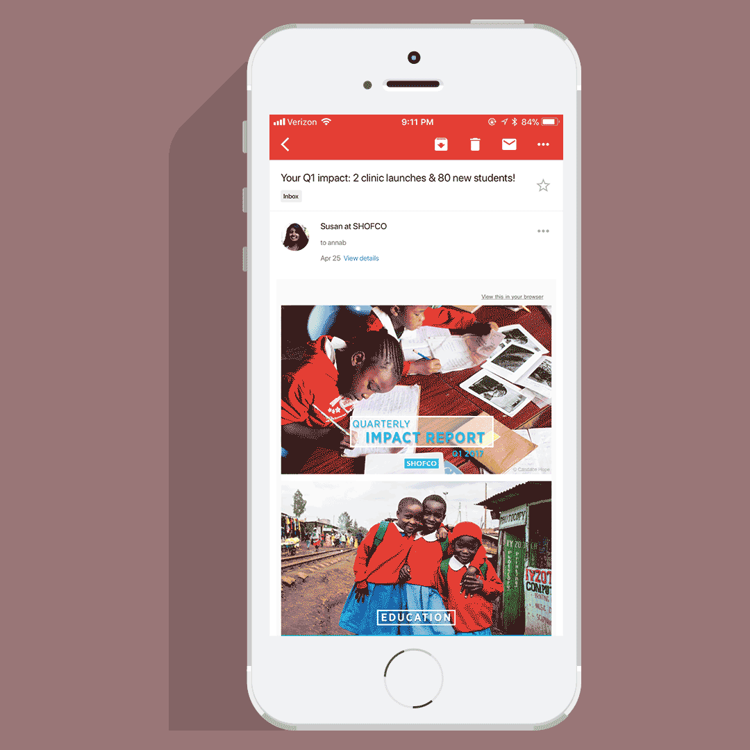 SHOFCO Quarterly Impact Report