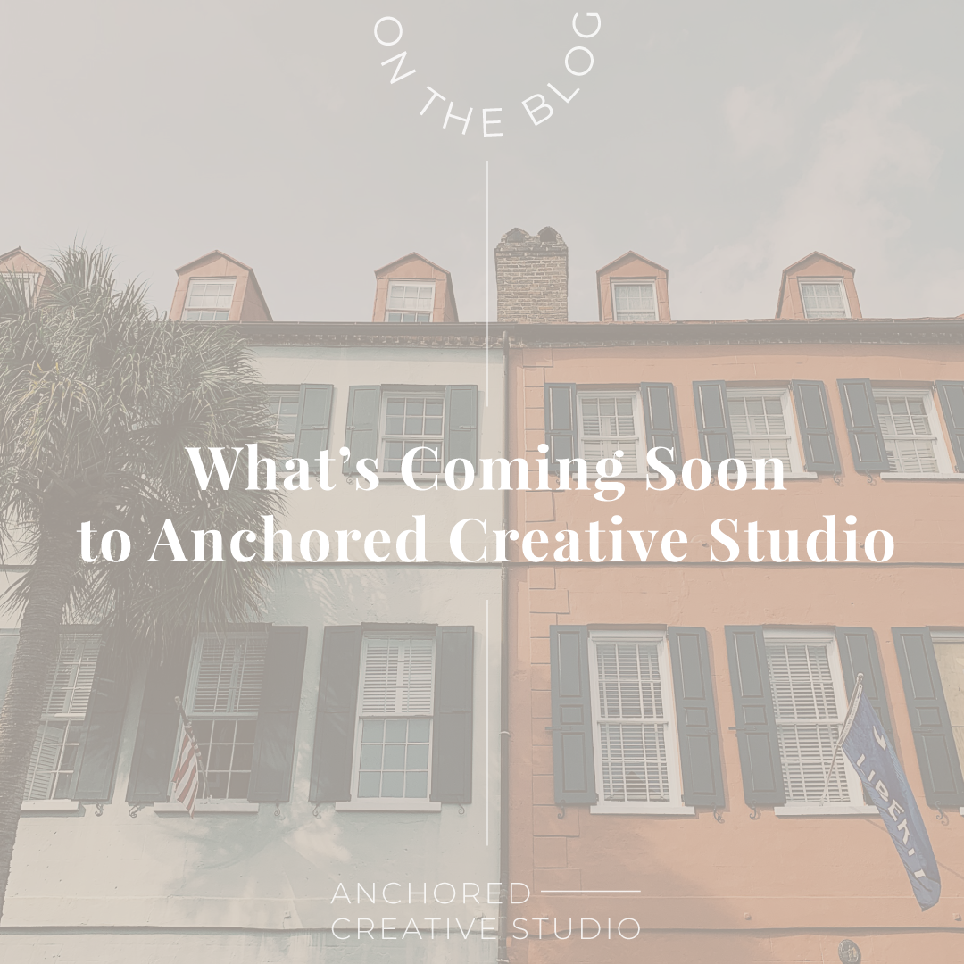 What's Coming Soon to Anchored Creative Studio