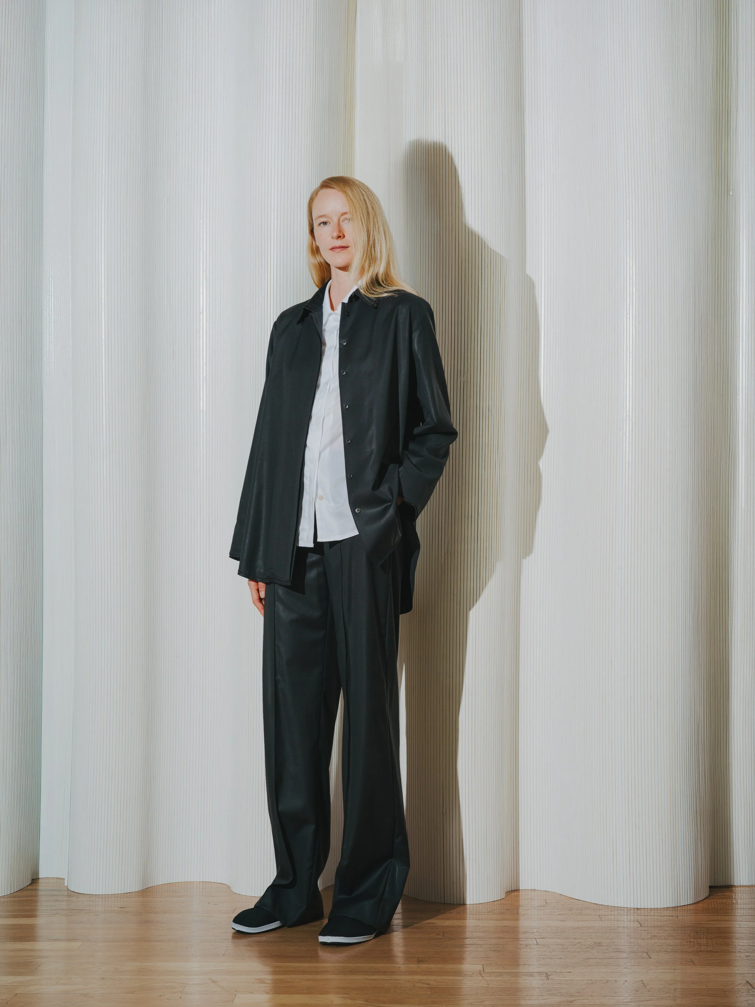 ELISE SHIRT JACKET    - MADE TO ORDER - TOTAL PRICE: $1,250.00