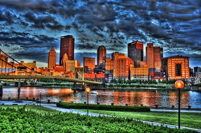 A city that uses City of Champions: Pittsburgh. Flickr/AhrJay