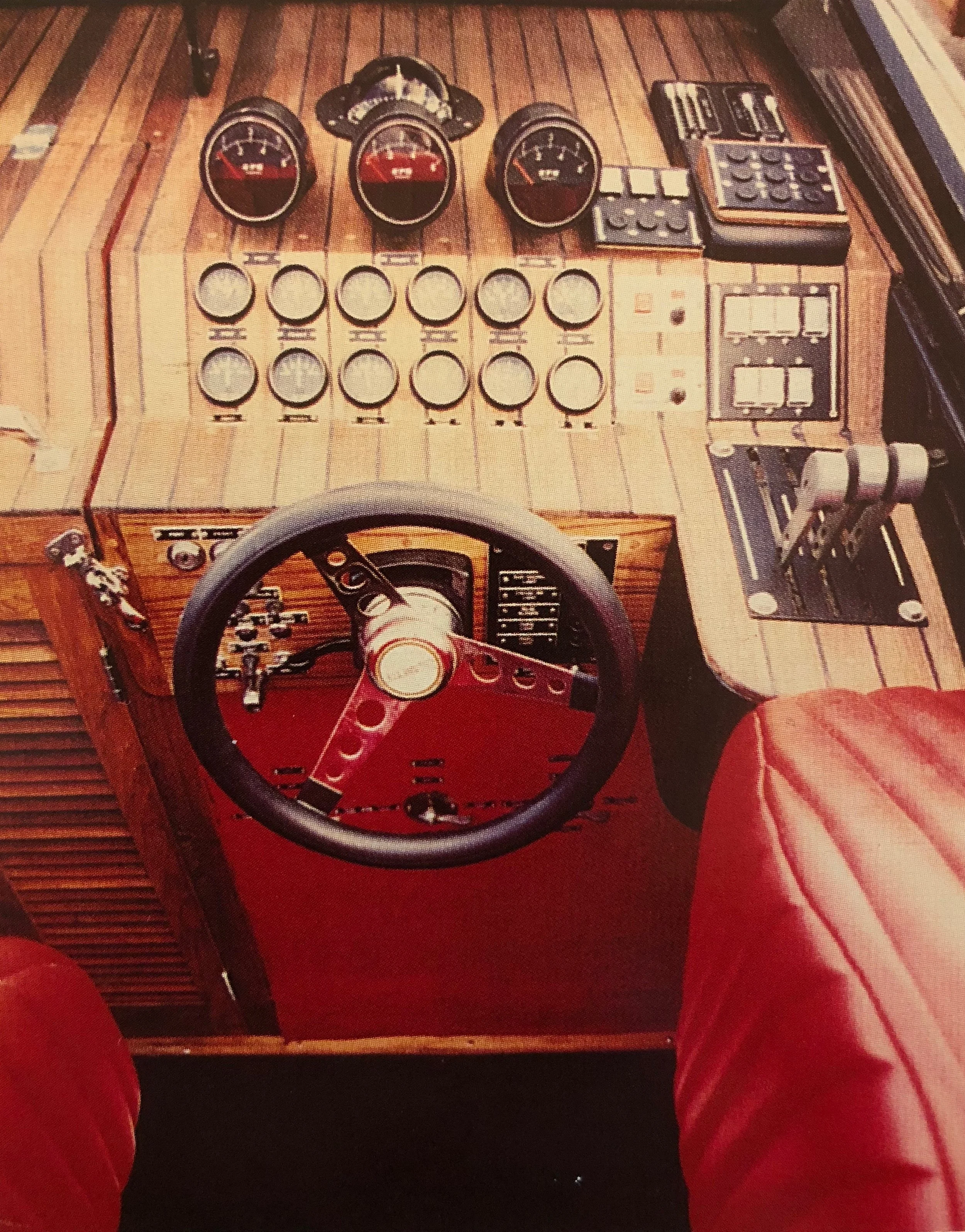 Can you even stand how sexy this boat is?