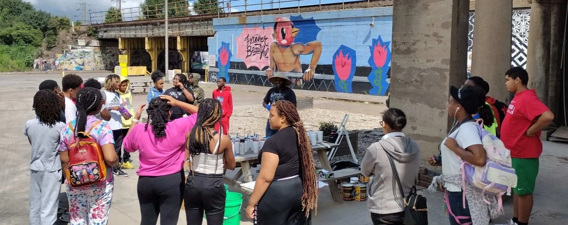 Murals at Union Station