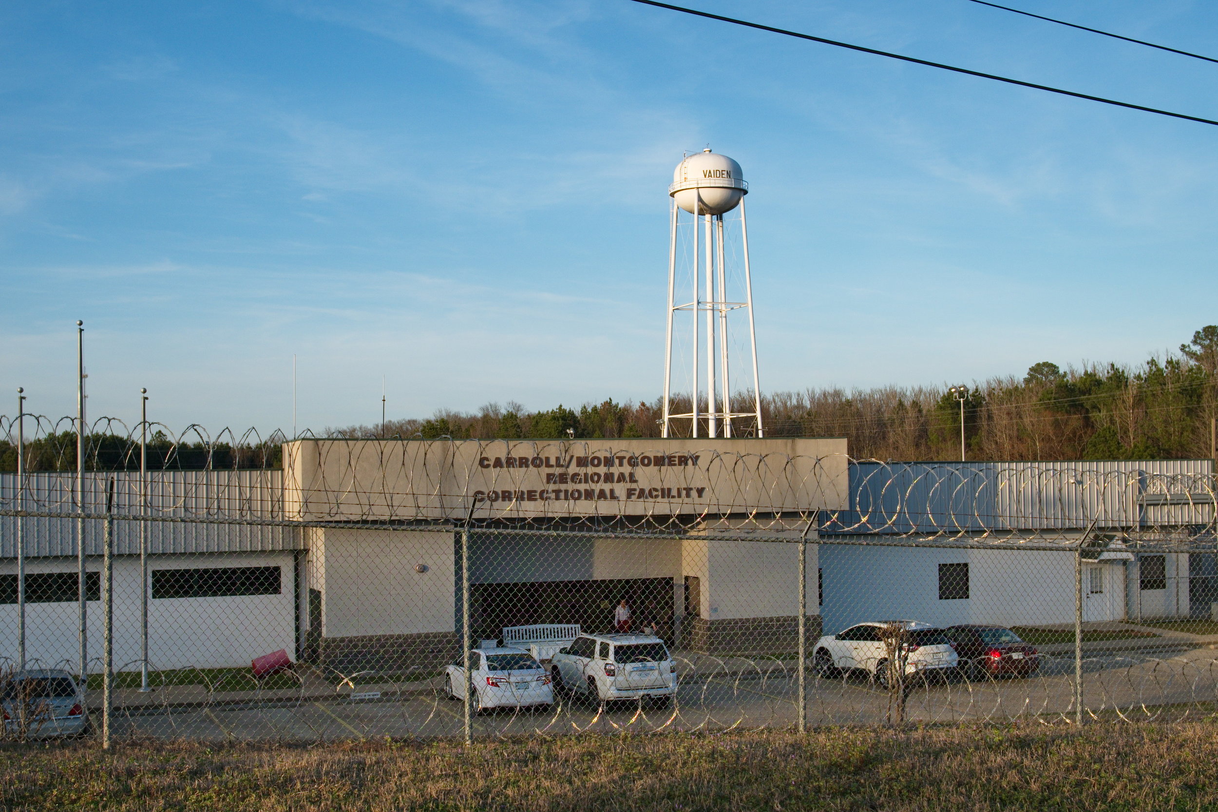  One of the satellite branches in the correctional system in Mississippi, this one located near Vaiden 