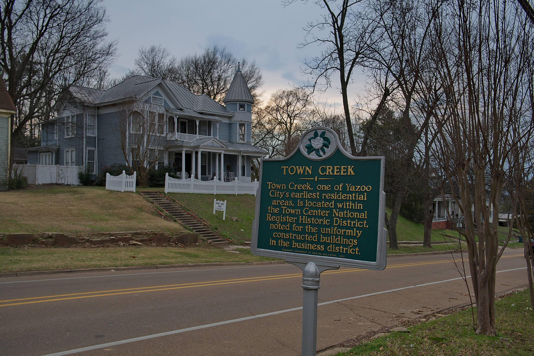  Town Creek historic sign 