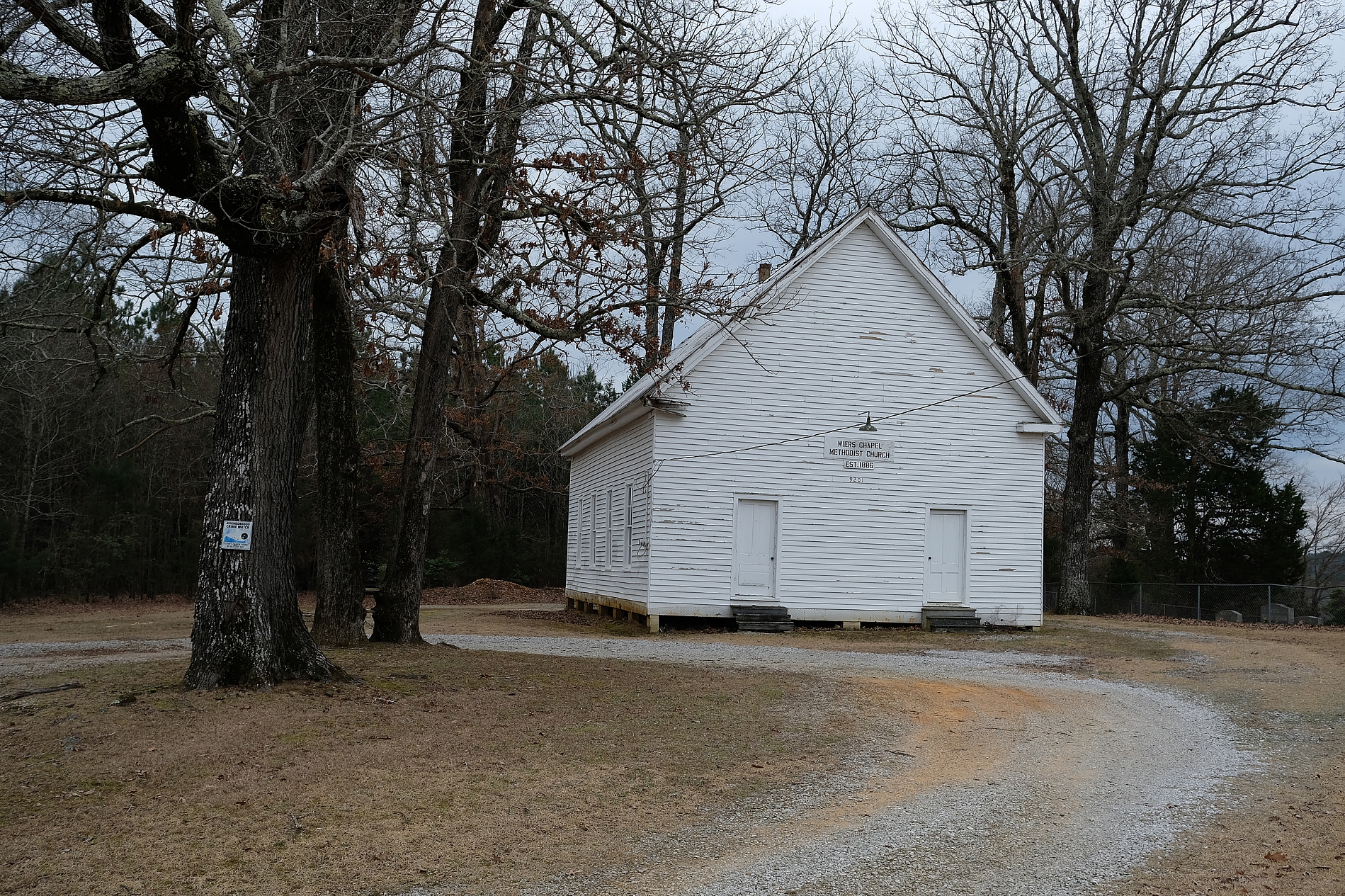  Wier Chapel Methodist Church between Dumas and Ripley 