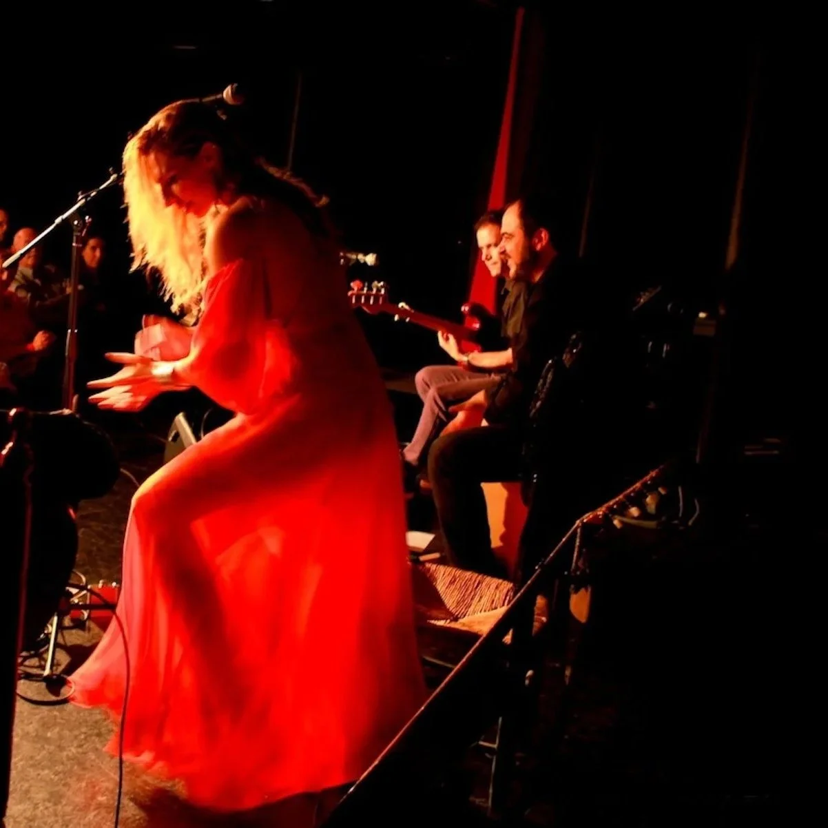 Tori Sparks Trio: Flamenco Fusion Concert at Llibrería Byron Cultural Center  (Barcelona)