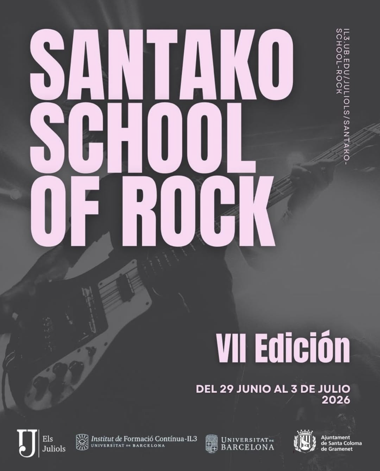 Tori Sparks: Santako School of Rock 2026 (Santa Coloma de Gramanet) 