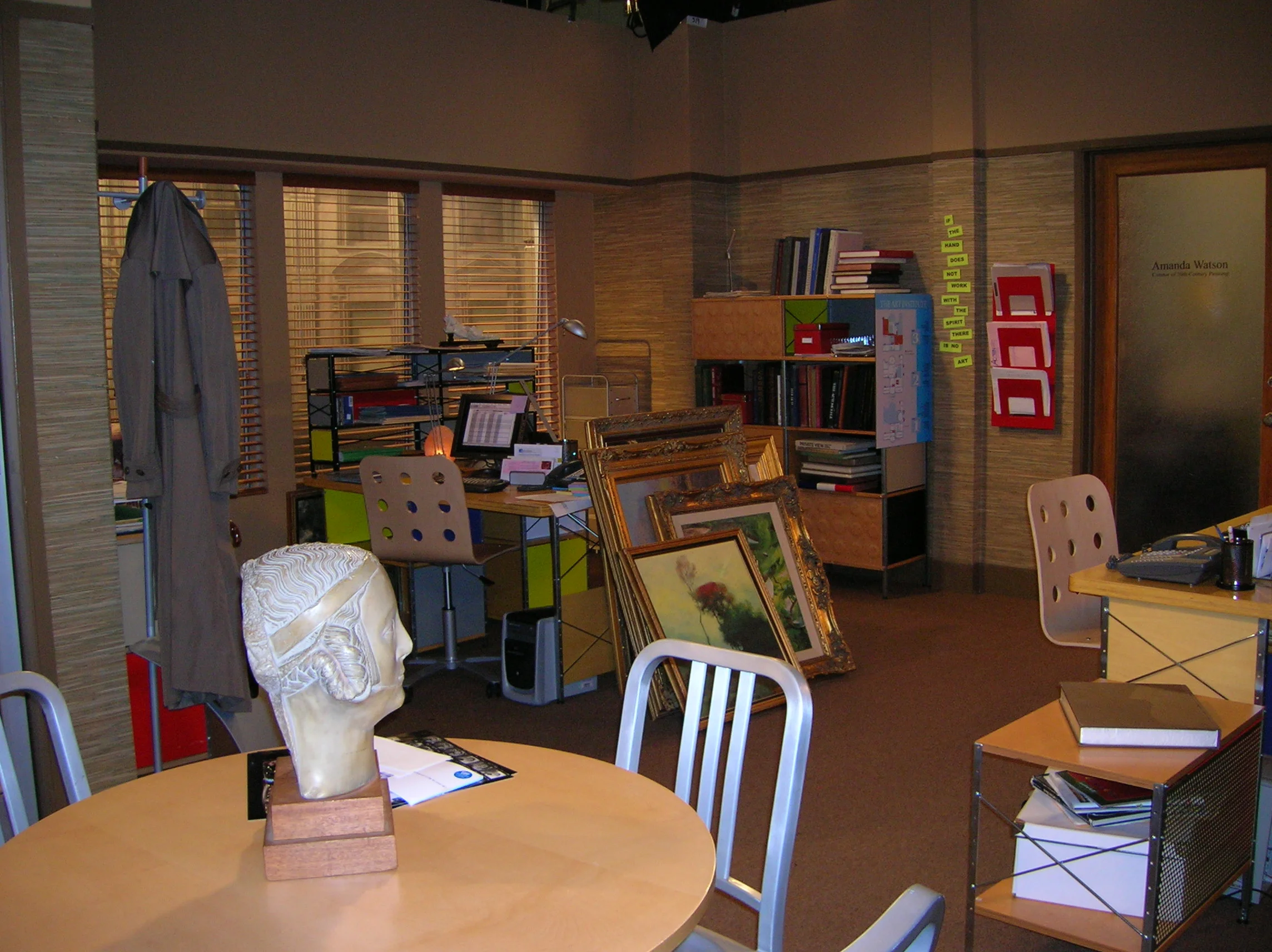 MISCONCEPTIONS MUSEUM PAINTING CURATOR'S OFFICE