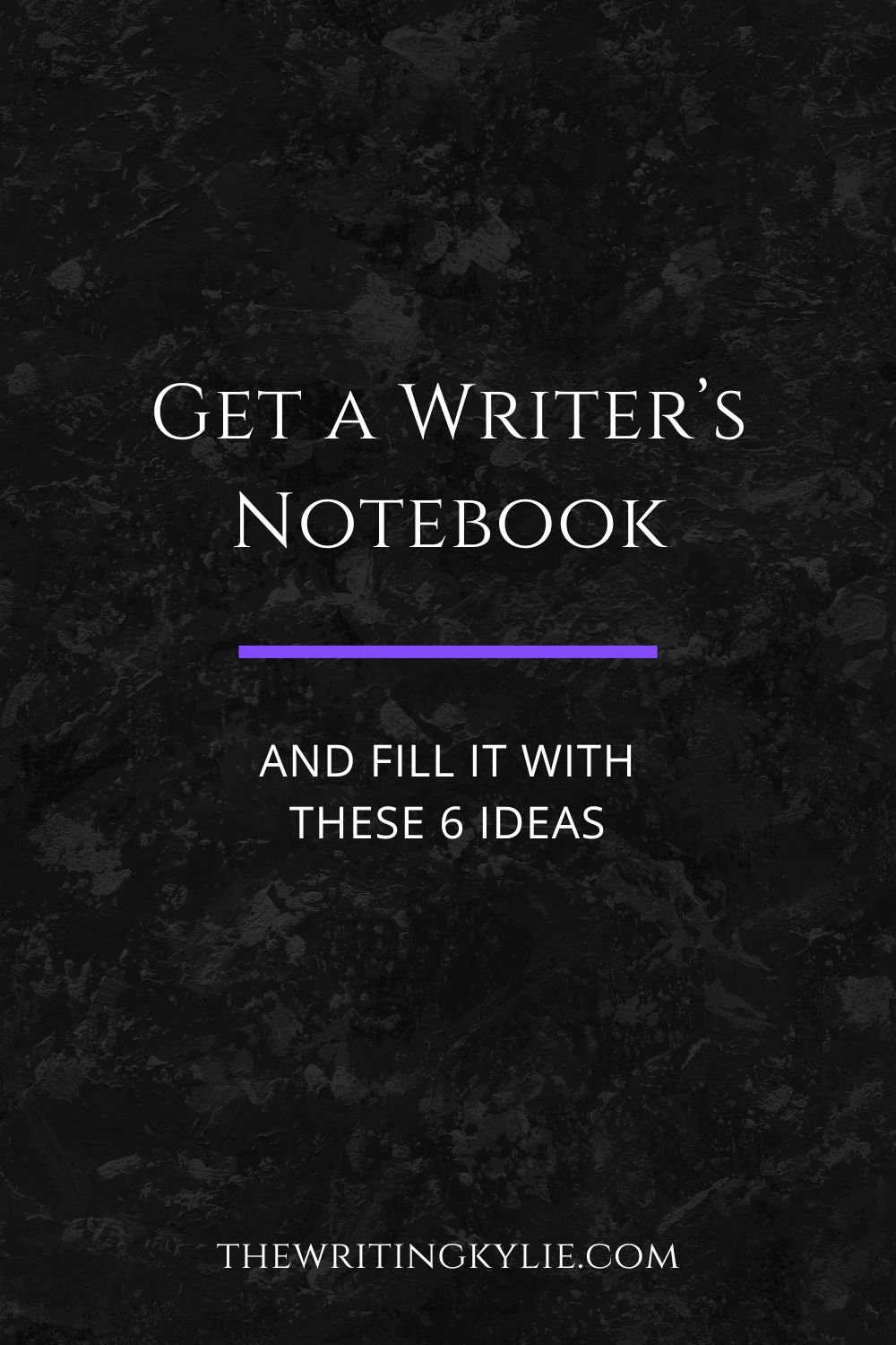 How to Use a Notebook to Write Your Novel