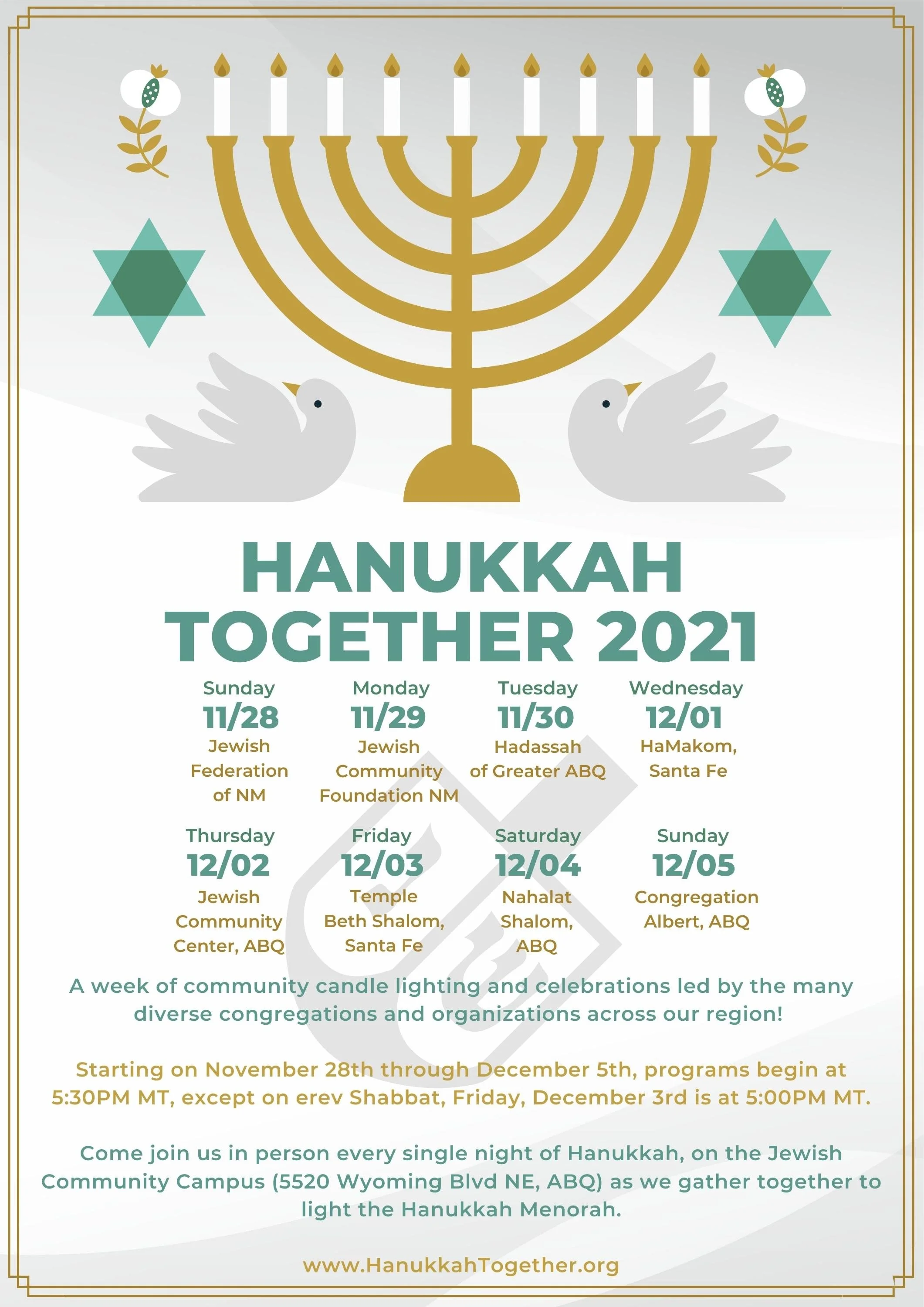Hanukkah Together 2021
