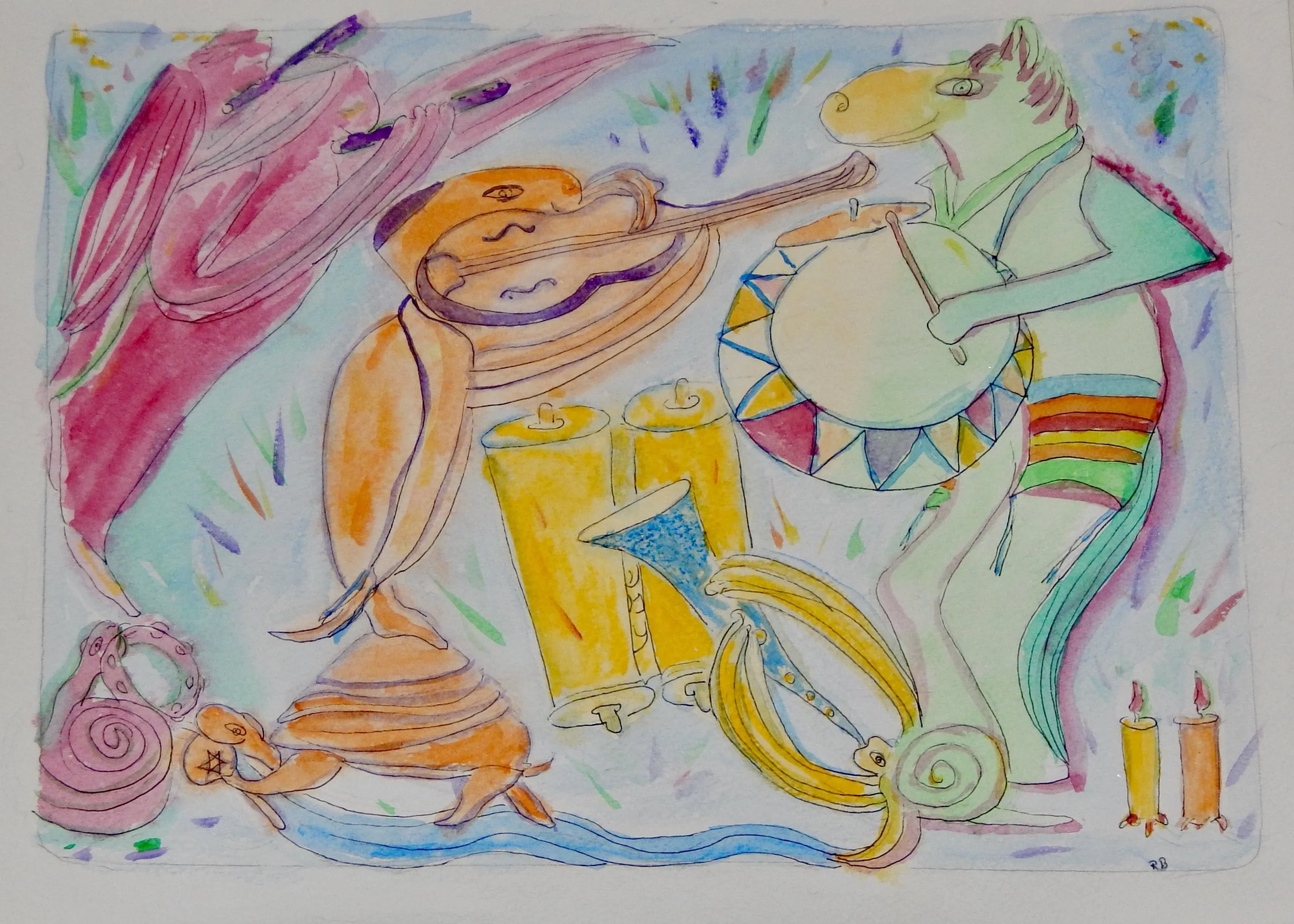 Robin Berman Workshop - An Elul Offering  (in person and interactive zoom)