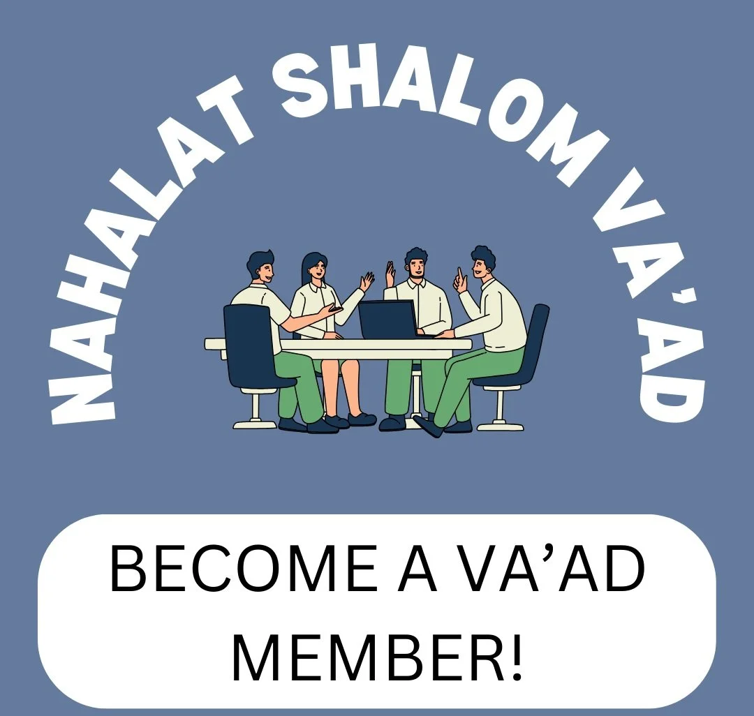 Va'ad 101 - What is the Va'ad and what do they do? (in person and interactive zoom)