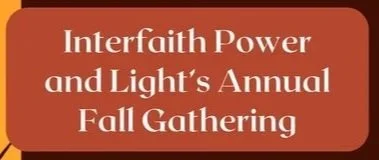 Interfaith Power and Light's Annual Fall Gathering