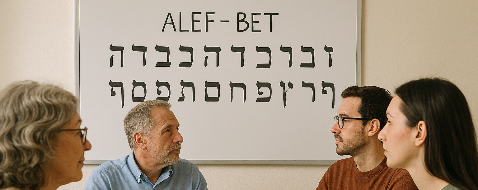 Learn the Alef Bet Class w/ Student Rabbi Josie (Six sessions)