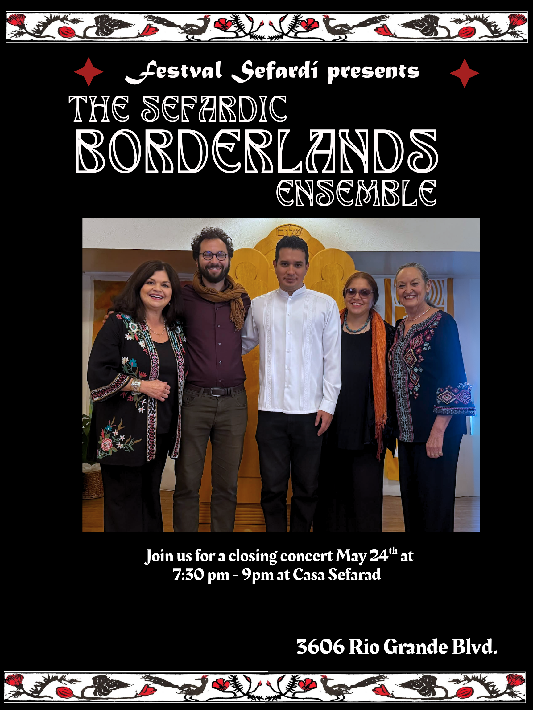 Thread of Exile, Weaving Sephardic Song: The Sephardic Borderlands Ensemble 