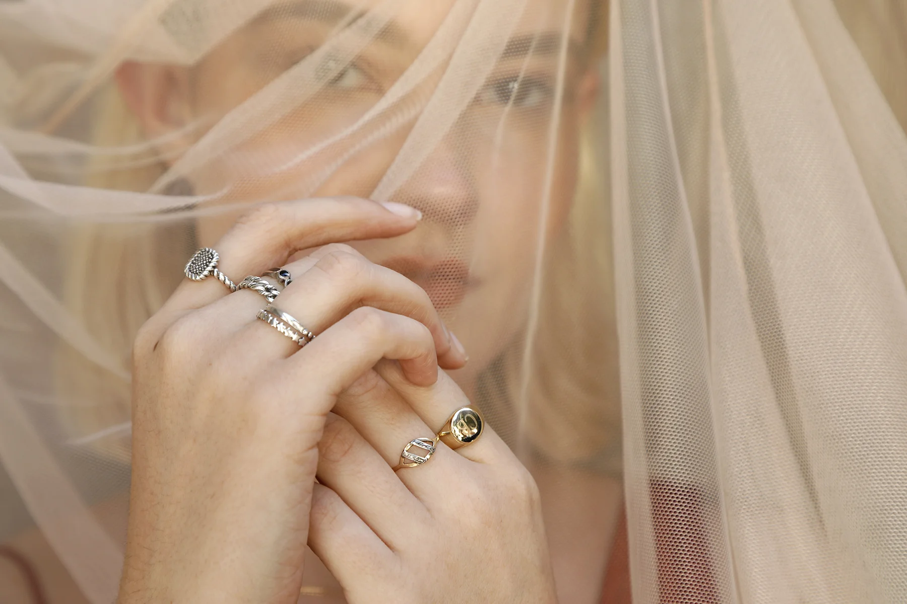 Camilla Jewelry Social Launch. Art director, photographer, and retoucher.