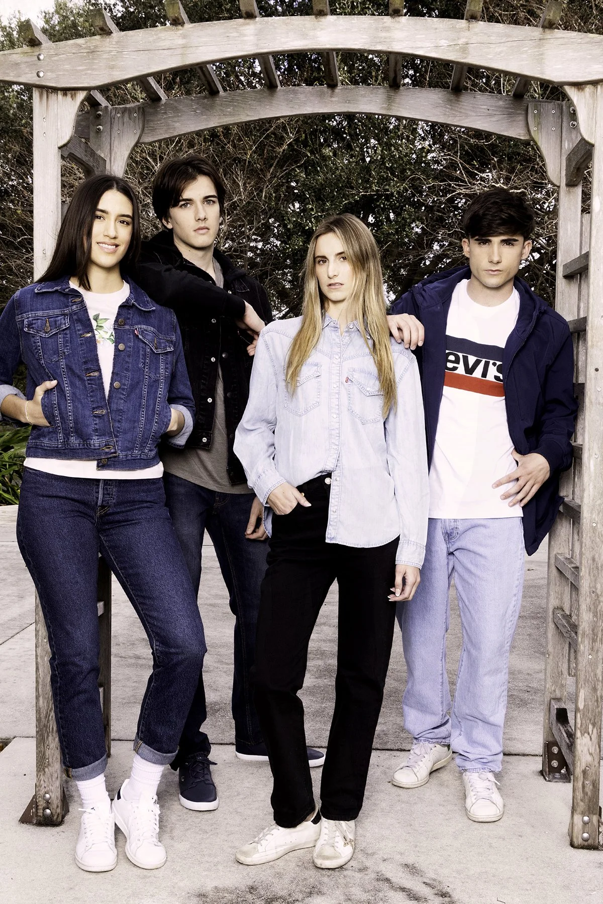 Levis' Lifestyle Social Campaign, Southeast USA. Art Director, photographer, and retoucher