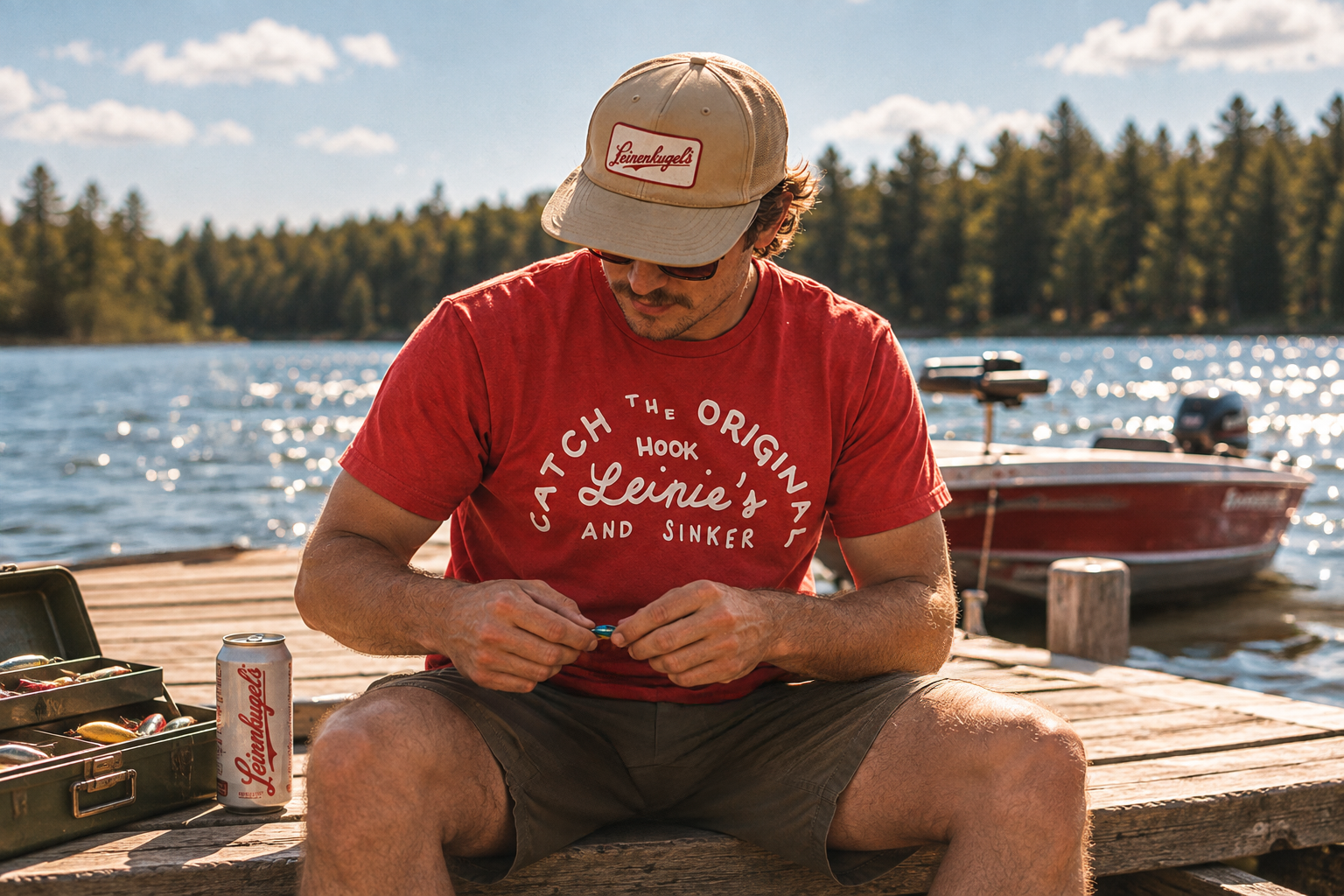 Leinie's Catch the Original Tee_Dock.png