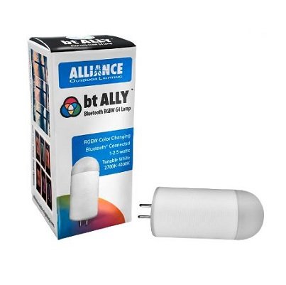Alliance BT-ALLY-G4 LED App Controlled Lamp - RGBW
