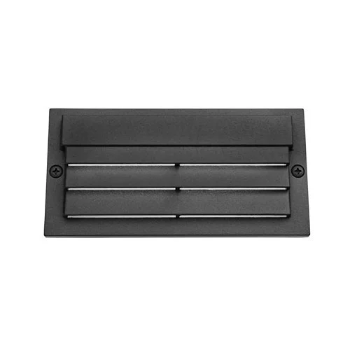 Kichler 16171BKT Louvered Surface Mount Step Light w/ Integrated LED - Black