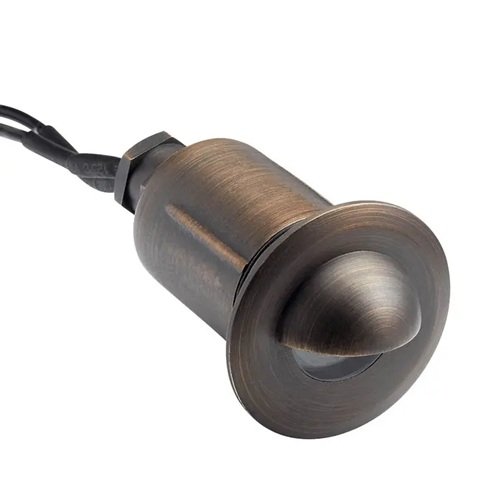 Kichler 15491CBR In Ground Light w/ MR8 2w LED 2700K - Brass