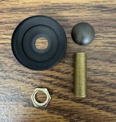 Lightcraft 1-1/2IN SB Vase Cap Set With Half Ball