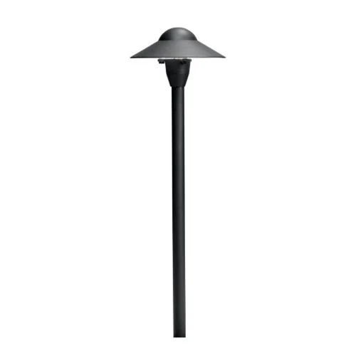 Kichler 15470BKT 6" Dome Path Light w/ T5 LED - Black
