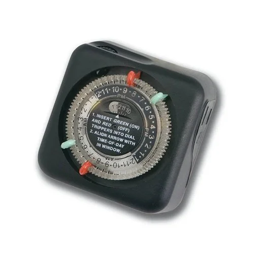 Kichler 15557BK Mechanical Timer